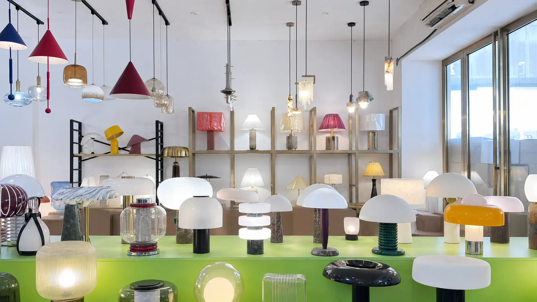 Tavilume working table-lamp sample room in Guzhen, Zhongshan