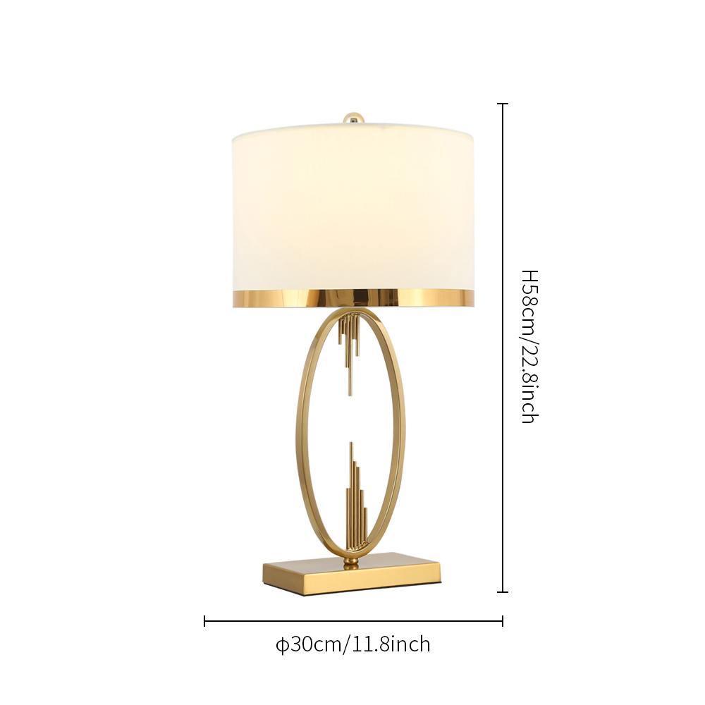 Metal Table Lamp by Tavilume - iron medium table lamp, view 1