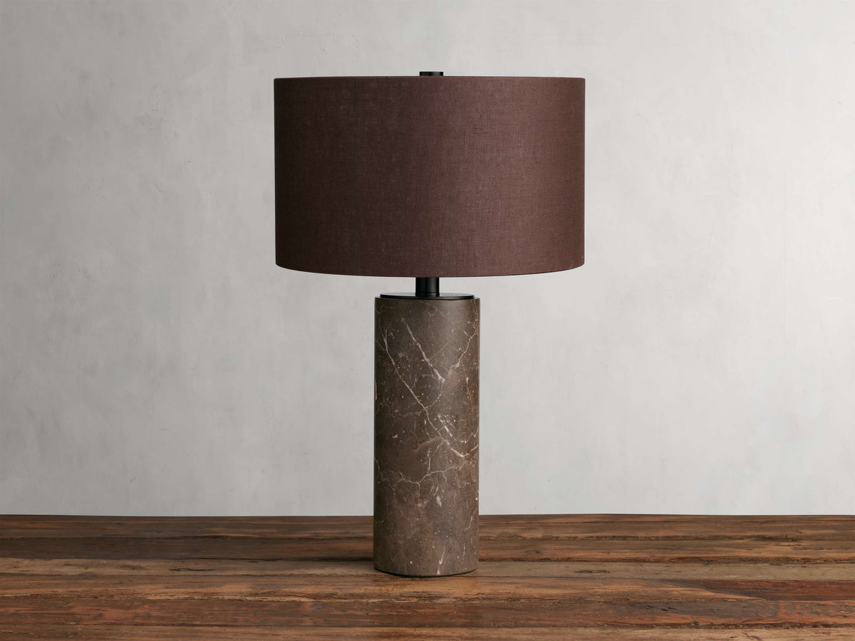 Brixton Table Lamp by Tavilume - marble small table lamp, view 39