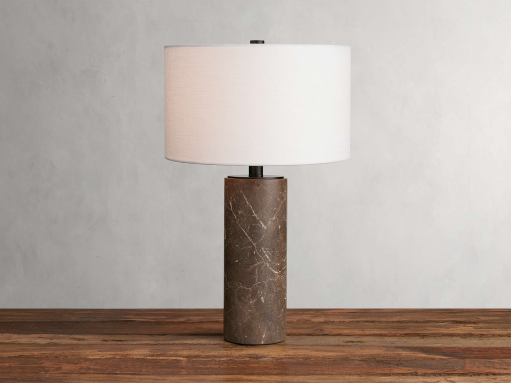 Brixton Table Lamp by Tavilume - marble small table lamp, view 84