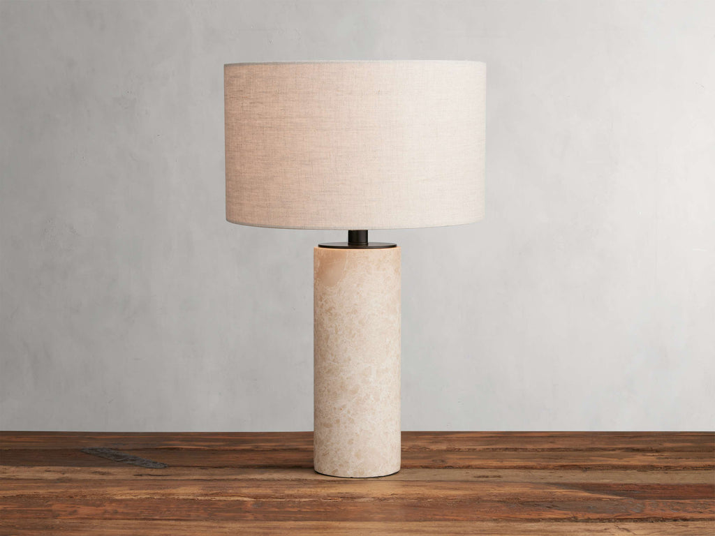 Brixton Table Lamp by Tavilume - marble small table lamp, view 70