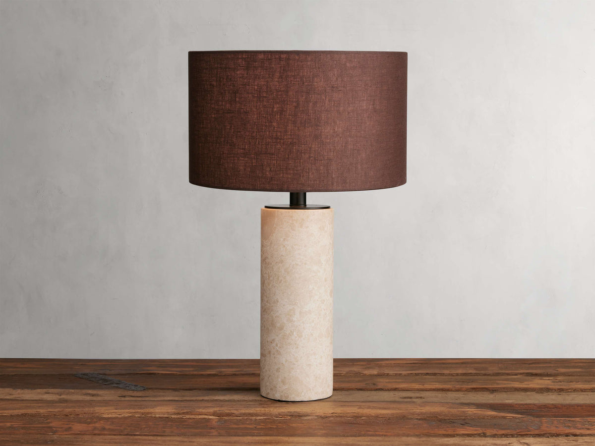 Brixton Table Lamp by Tavilume - marble small table lamp, view 67