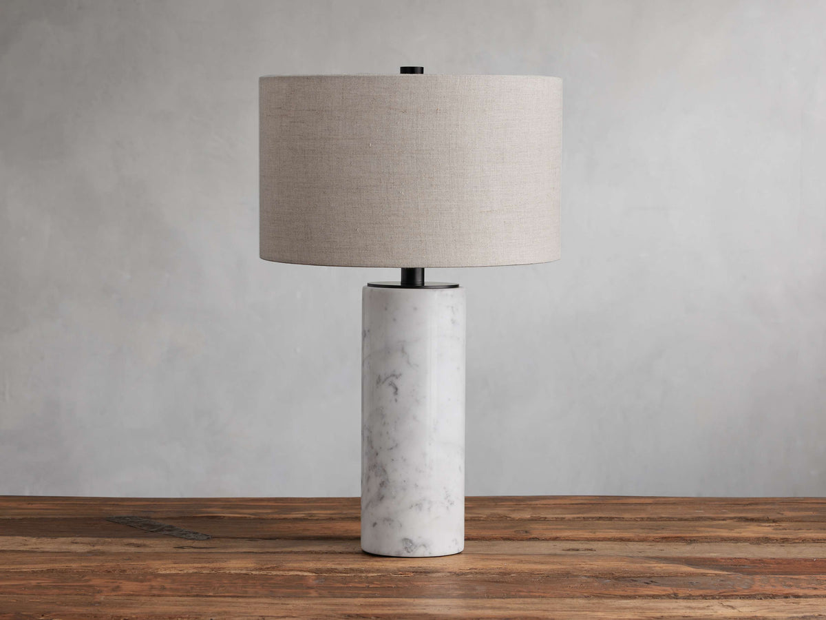 Brixton Table Lamp by Tavilume - marble small table lamp, view 96