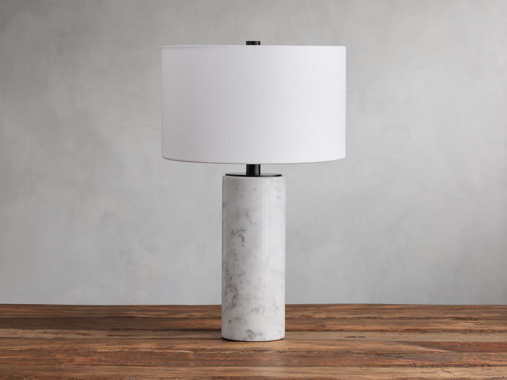 Brixton Table Lamp by Tavilume - marble small table lamp, view 103