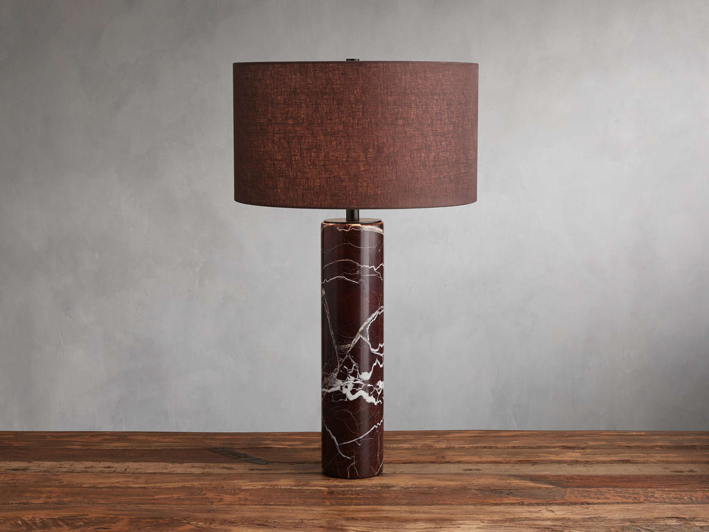 Brixton Table Lamp by Tavilume - marble small table lamp, view 46