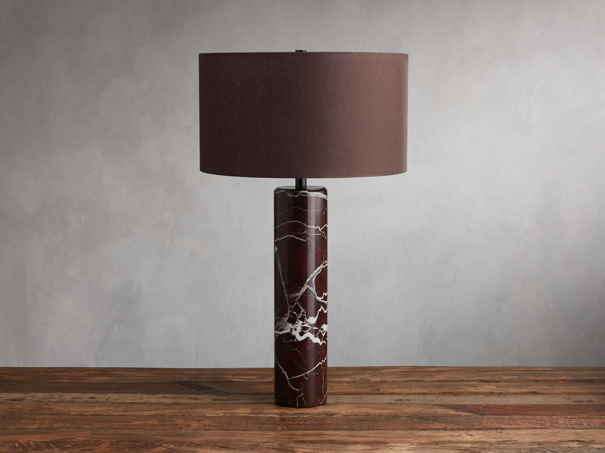 Brixton Table Lamp by Tavilume - marble small table lamp, view 118