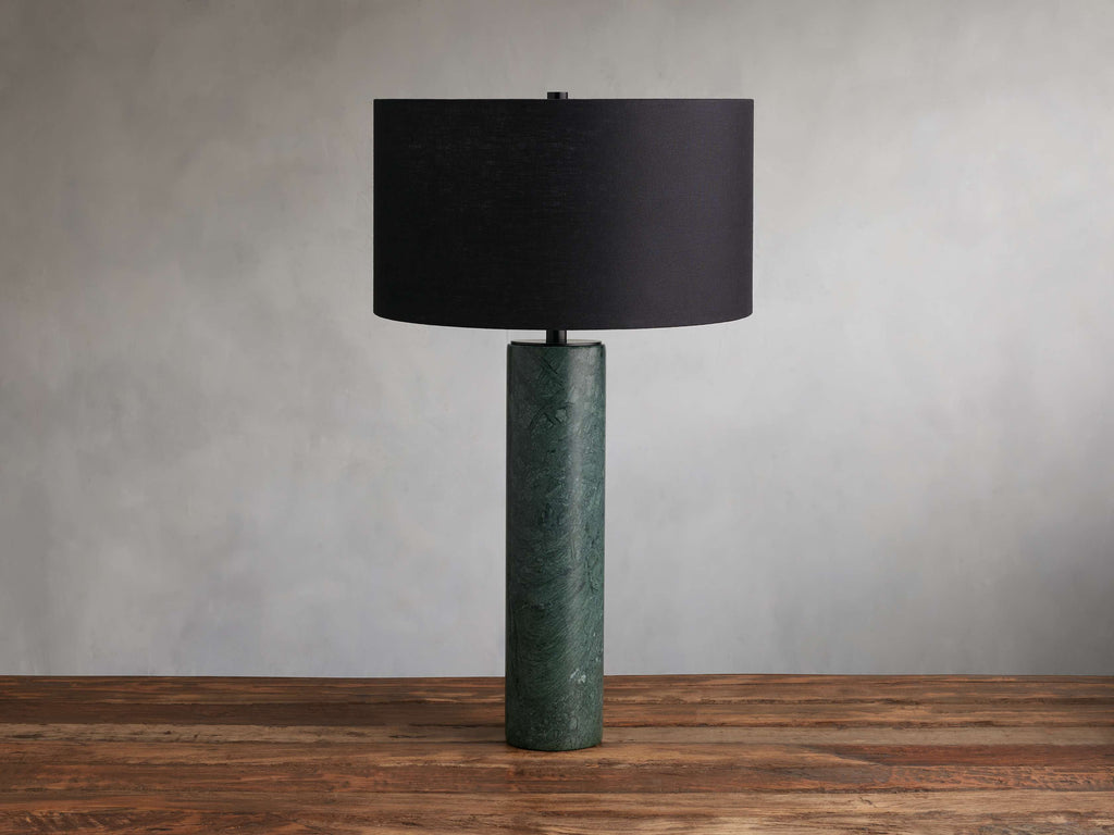 Brixton Table Lamp by Tavilume - marble small table lamp, view 130