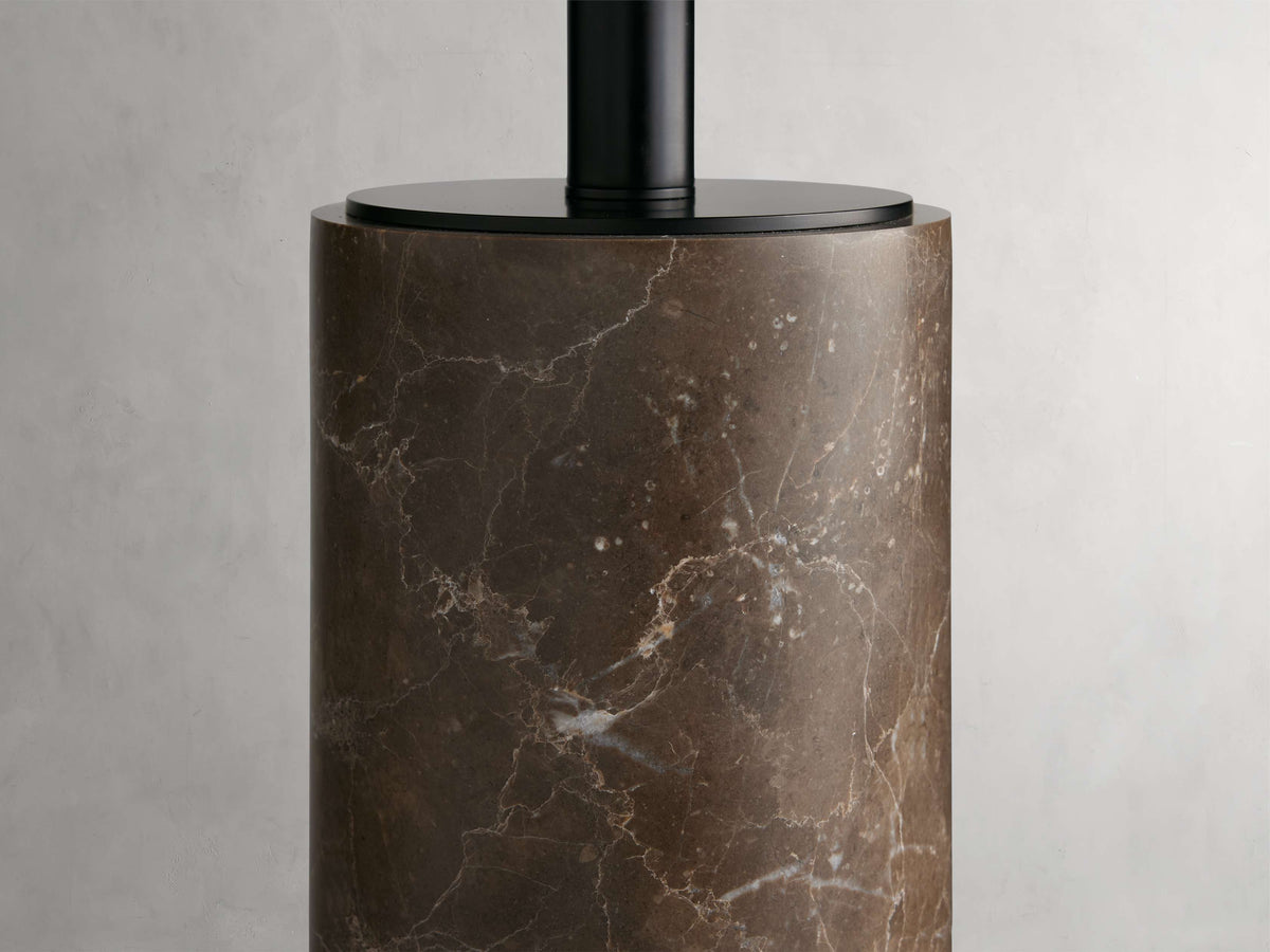 Brixton Table Lamp by Tavilume - marble small table lamp, view 49
