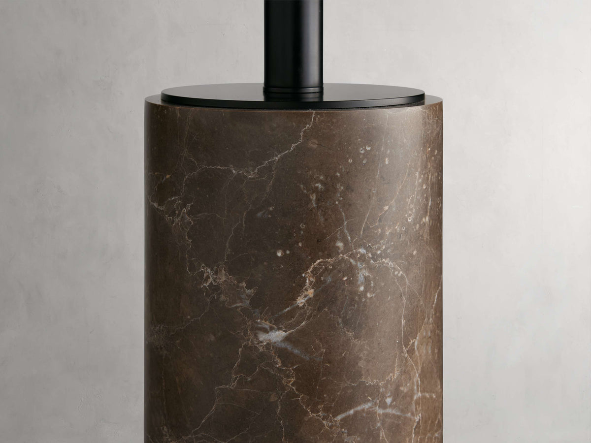 Brixton Table Lamp by Tavilume - marble small table lamp, view 47