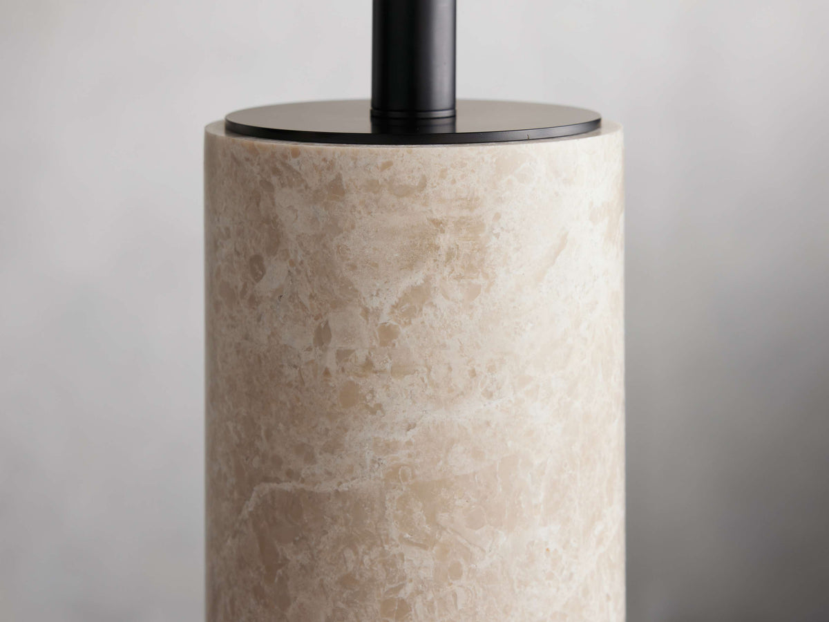 Brixton Table Lamp by Tavilume - marble small table lamp, view 5