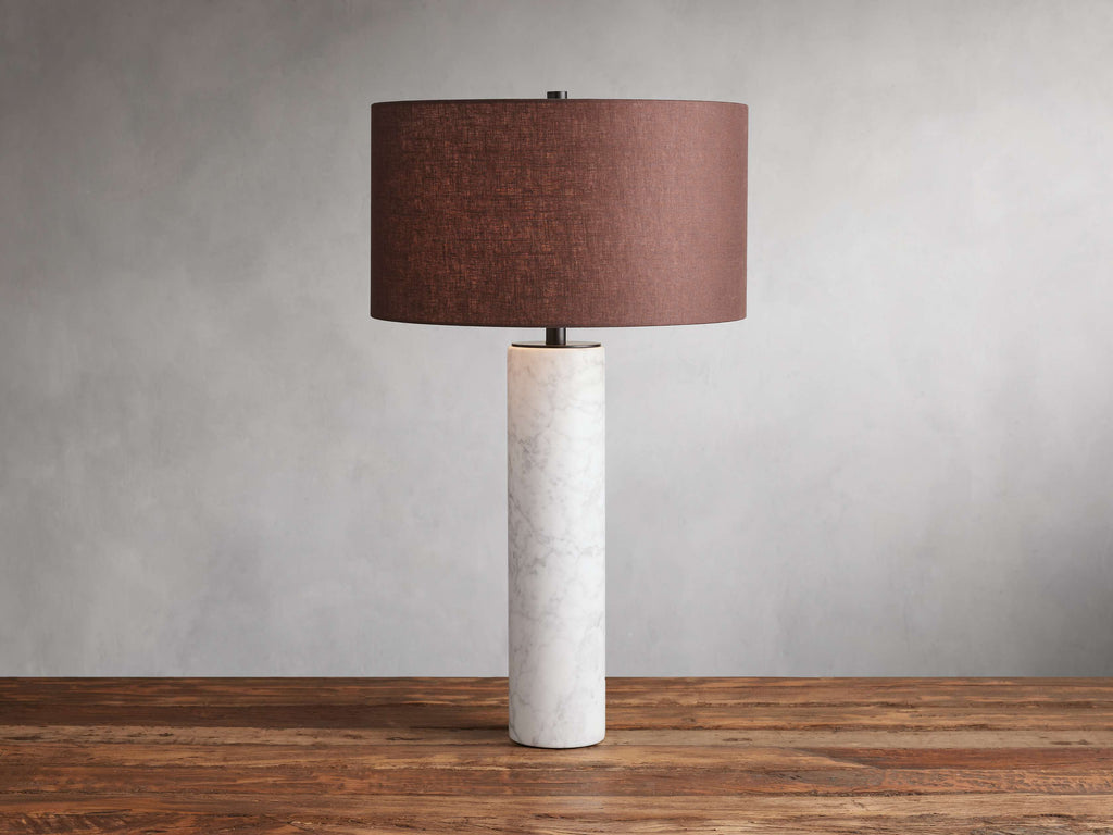 Brixton Table Lamp by Tavilume - marble small table lamp, view 57