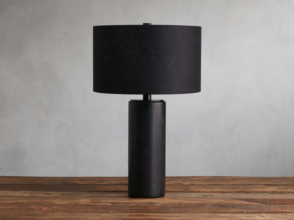 Brixton Table Lamp by Tavilume - marble small table lamp, view 28