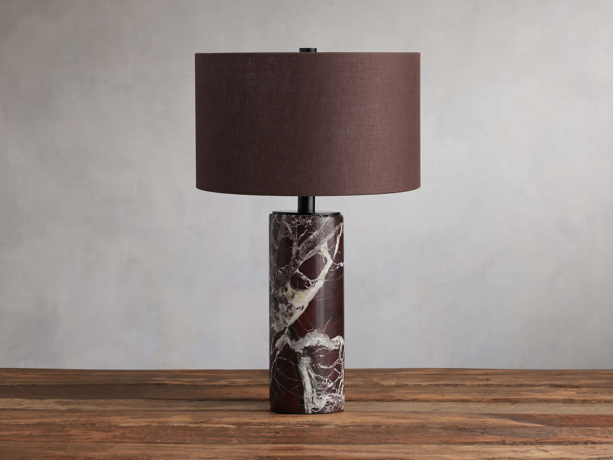 Brixton Table Lamp by Tavilume - marble small table lamp, view 111