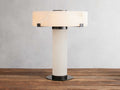 Chayla Table Lamp by Tavilume - alabaster small table lamp, view 1