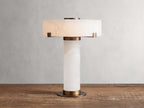 Chayla Table Lamp by Tavilume - alabaster small table lamp, view 9
