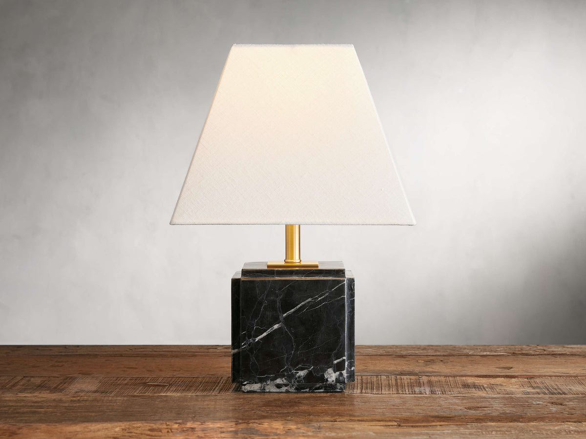 Fatima Table Lamp by Tavilume - alabaster medium table lamp, view 2