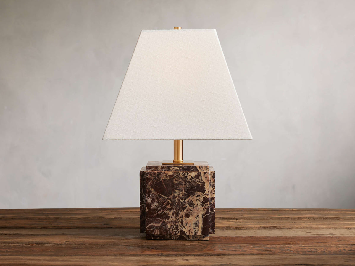 Fatima Table Lamp by Tavilume - alabaster medium table lamp, view 3