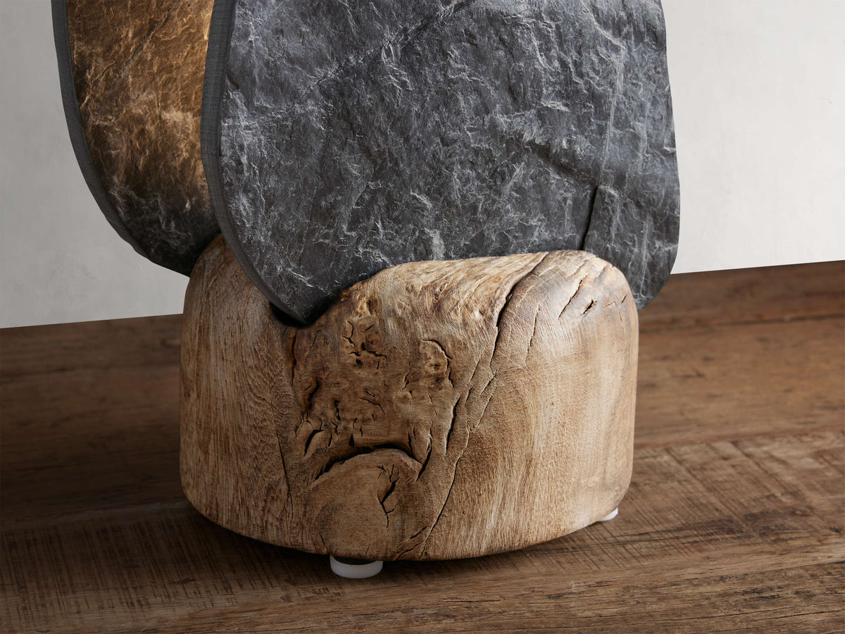 Shinto Table Lamp by Tavilume - wood medium table lamp, view 3