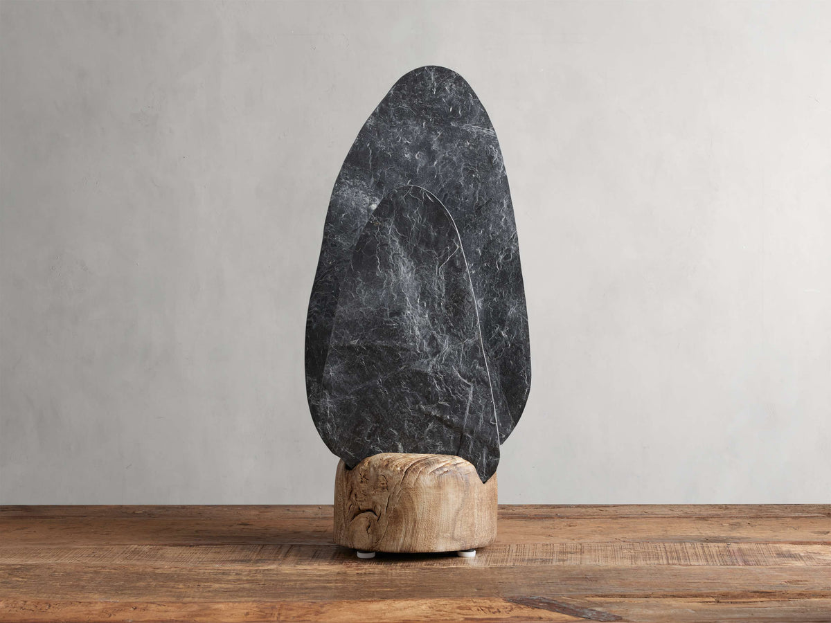 Shinto Table Lamp by Tavilume - wood medium table lamp, view 2