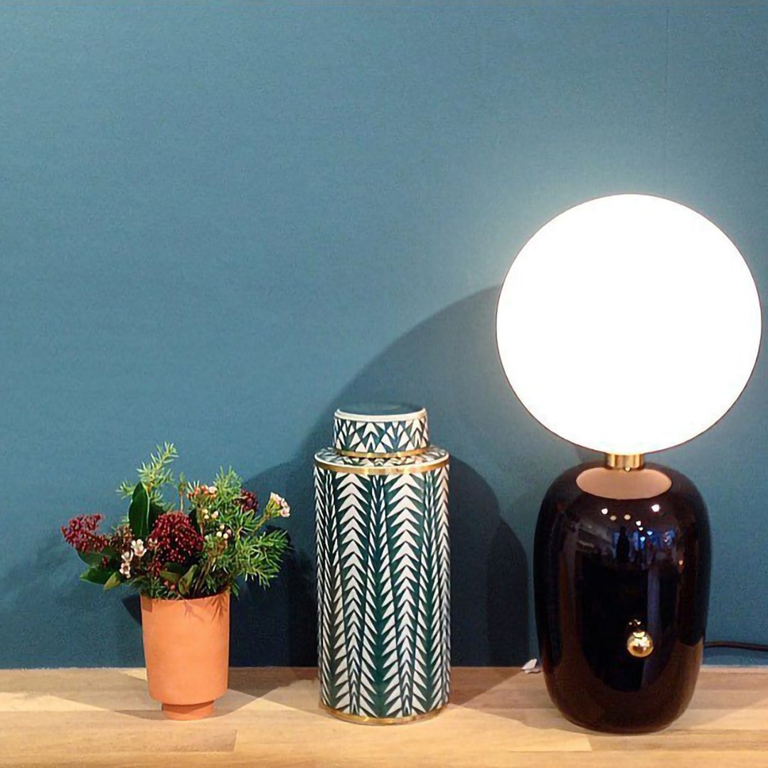 Kade Table Lamp by Tavilume - glass medium table lamp, view 4
