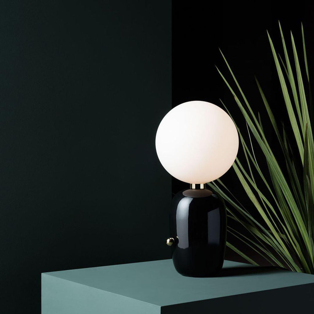 Kade Table Lamp by Tavilume - glass medium table lamp, view 18