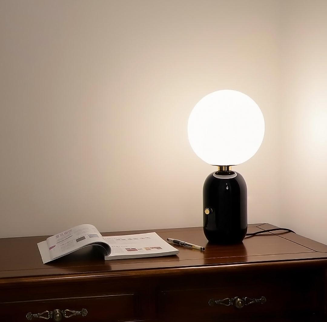 Kade Table Lamp by Tavilume - glass medium table lamp, view 28