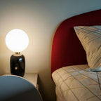 Kade Table Lamp by Tavilume - glass medium table lamp, view 10