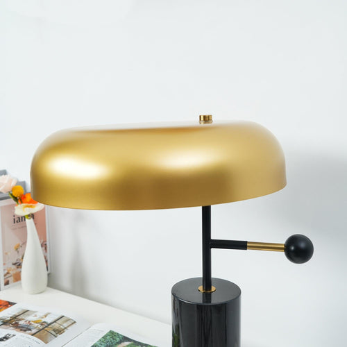 Adam Table Lamp by Tavilume - marble medium table lamp, view 2