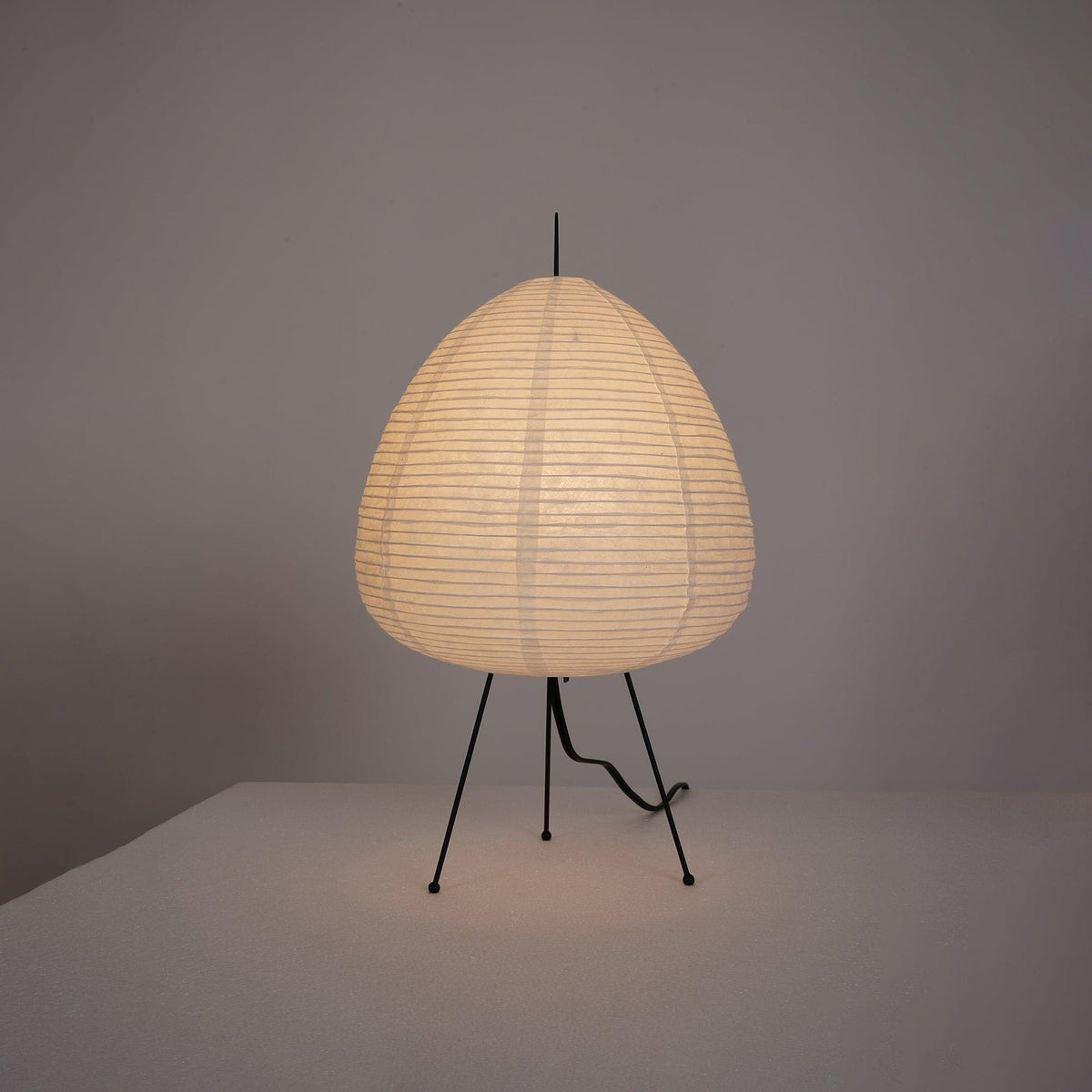 Washi Paper Table Lamp by Tavilume - iron medium table lamp, view 72