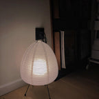 Washi Paper Table Lamp by Tavilume - iron medium table lamp, view 8