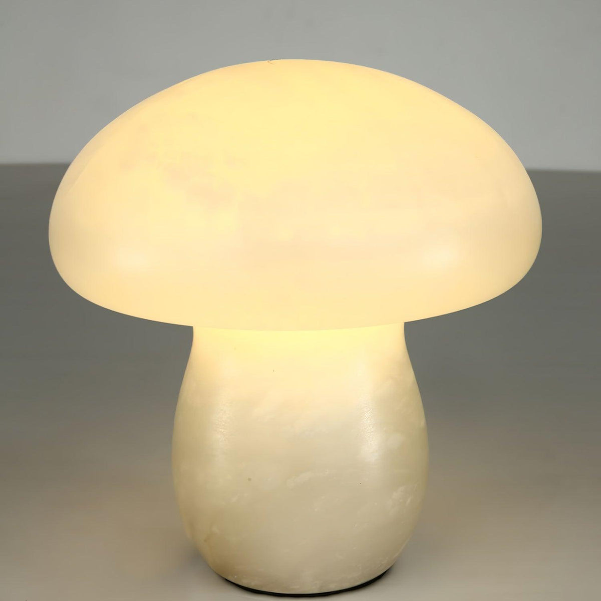 Alabaster Mushroom Table Lamp by Tavilume - alabaster small table lamp, view 5