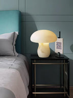Alabaster Mushroom Table Lamp by Tavilume - alabaster small table lamp, view 8