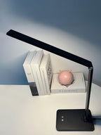 Aleris LED Desk Lamp with USB 13" by Tavilume - metal medium table lamp, view 6