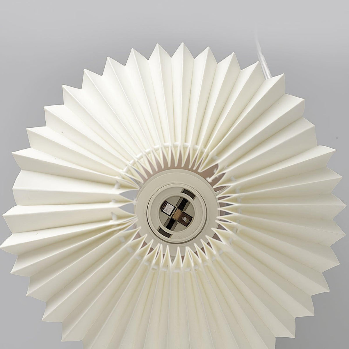 Arched Pleated Table Lamp by Tavilume - ceramic medium table lamp, view 5