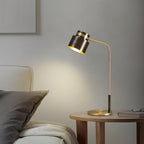 Ari Scandustrial Table Lamp by Tavilume - brass medium table lamp, view 2