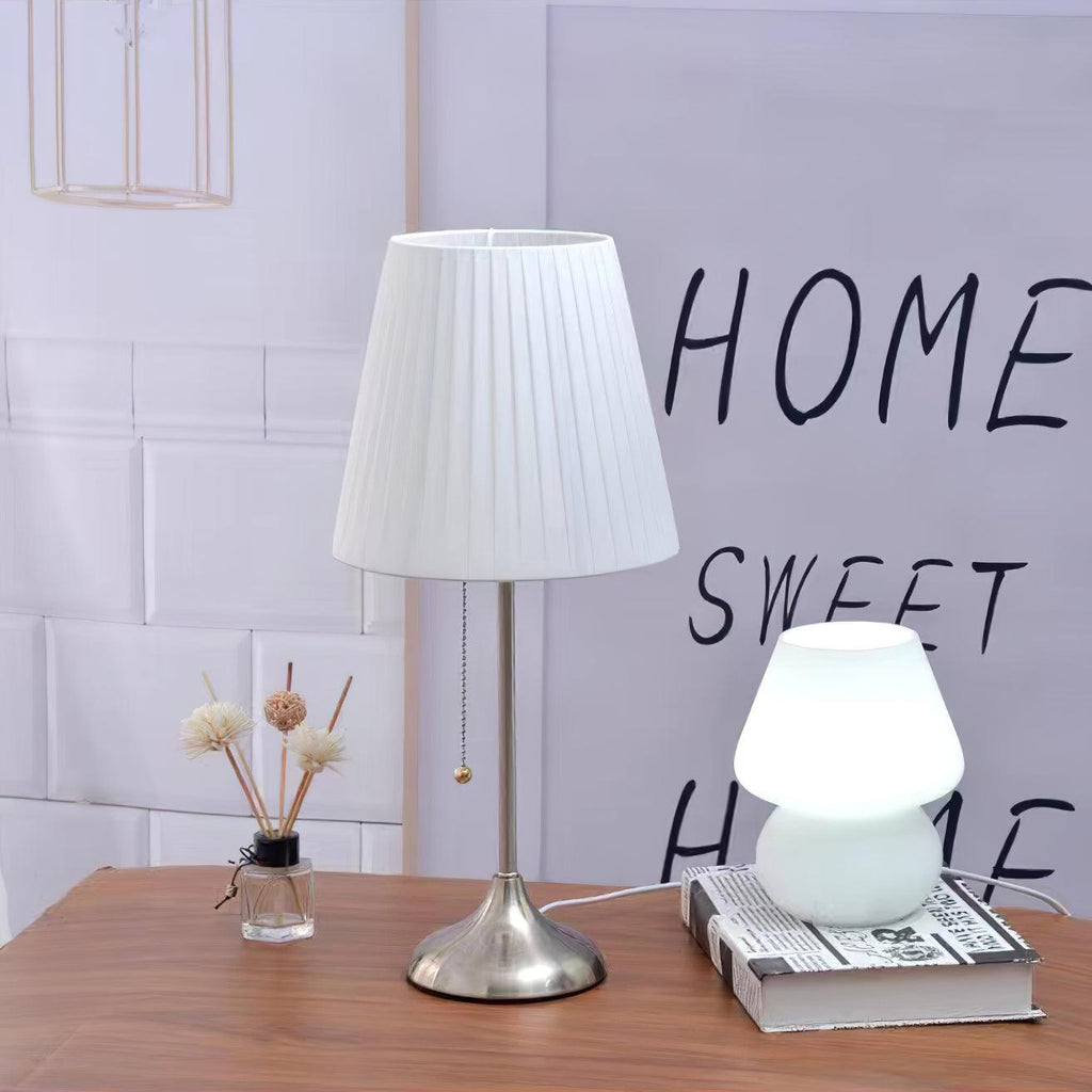 Arstid Table Lamp by Tavilume - fabric medium table lamp, view 5