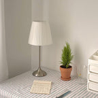Arstid Table Lamp by Tavilume - fabric medium table lamp, view 8