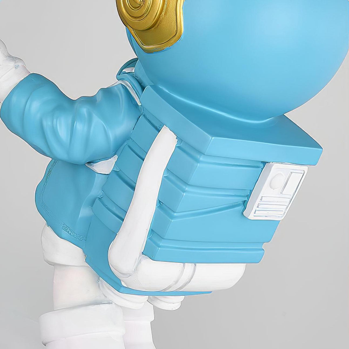 Resin Astronaut and Planet Lamp by Tavilume - resin medium table lamp, view 5