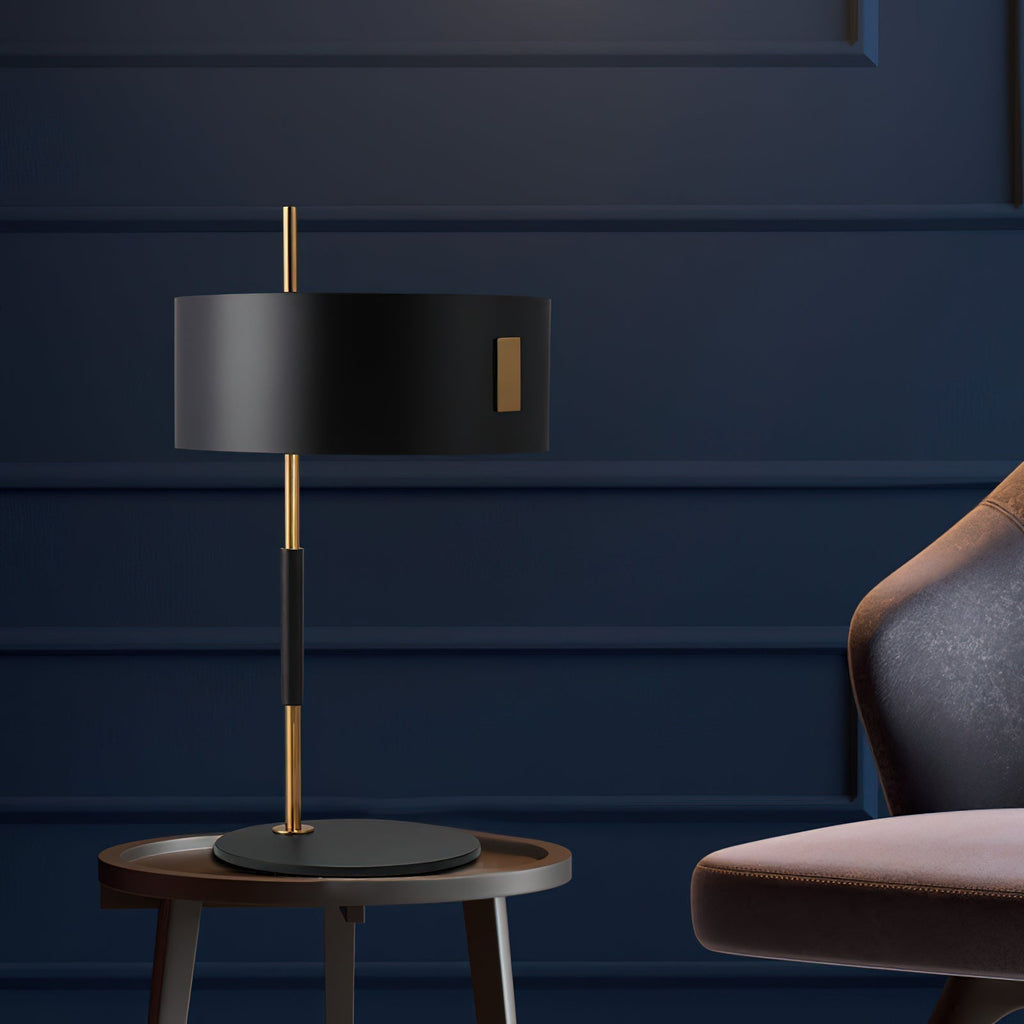 Athezza Table Lamp by Tavilume - copper medium table lamp, view 8
