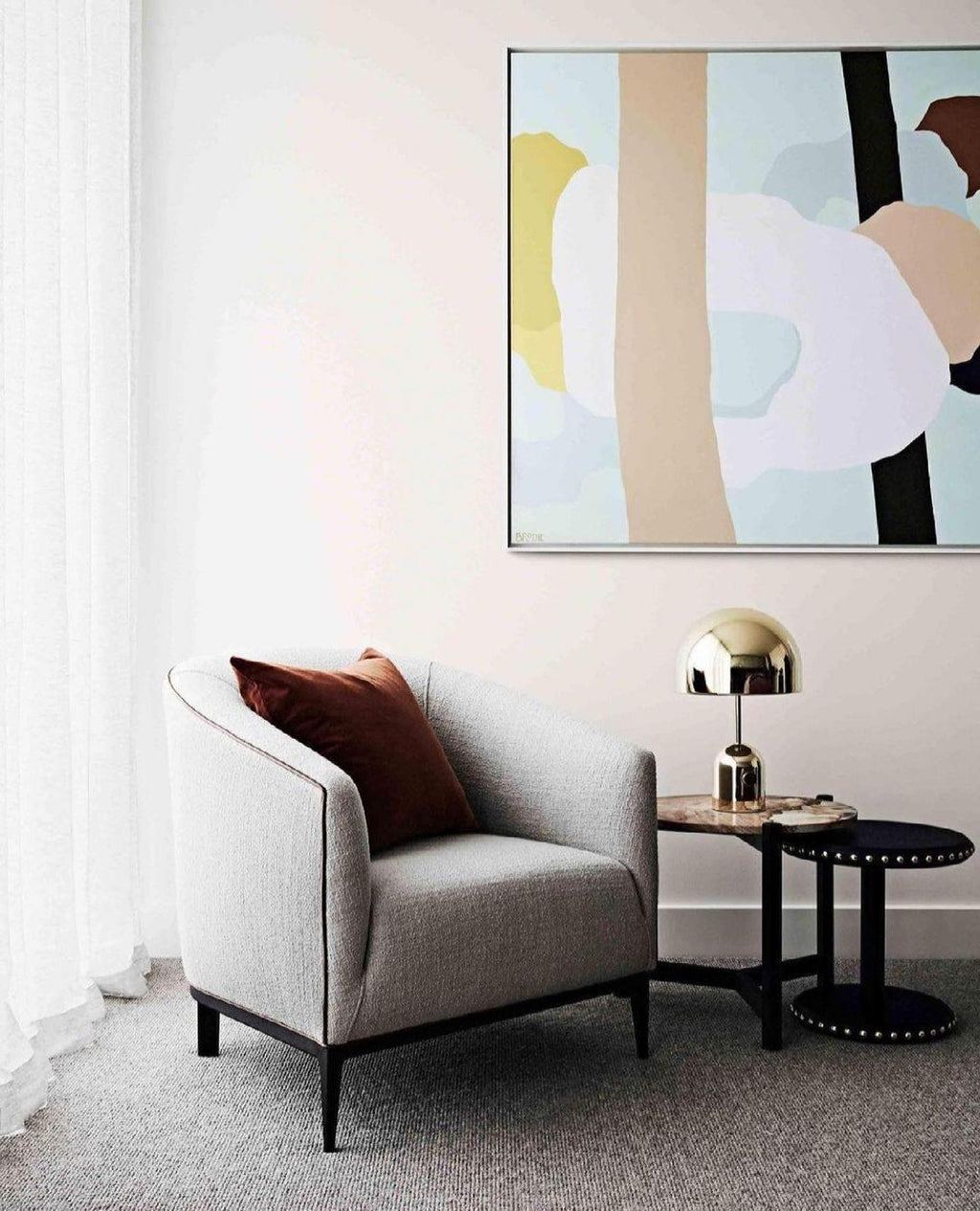 Bell Table Lamp by Tavilume - acrylic medium table lamp, view 25
