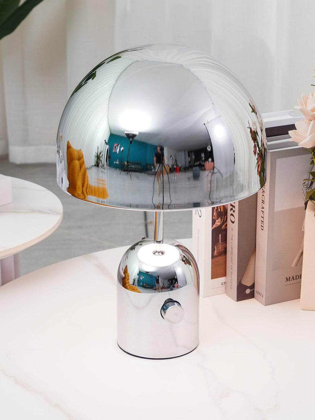 Bell Table Lamp by Tavilume - acrylic medium table lamp, view 6