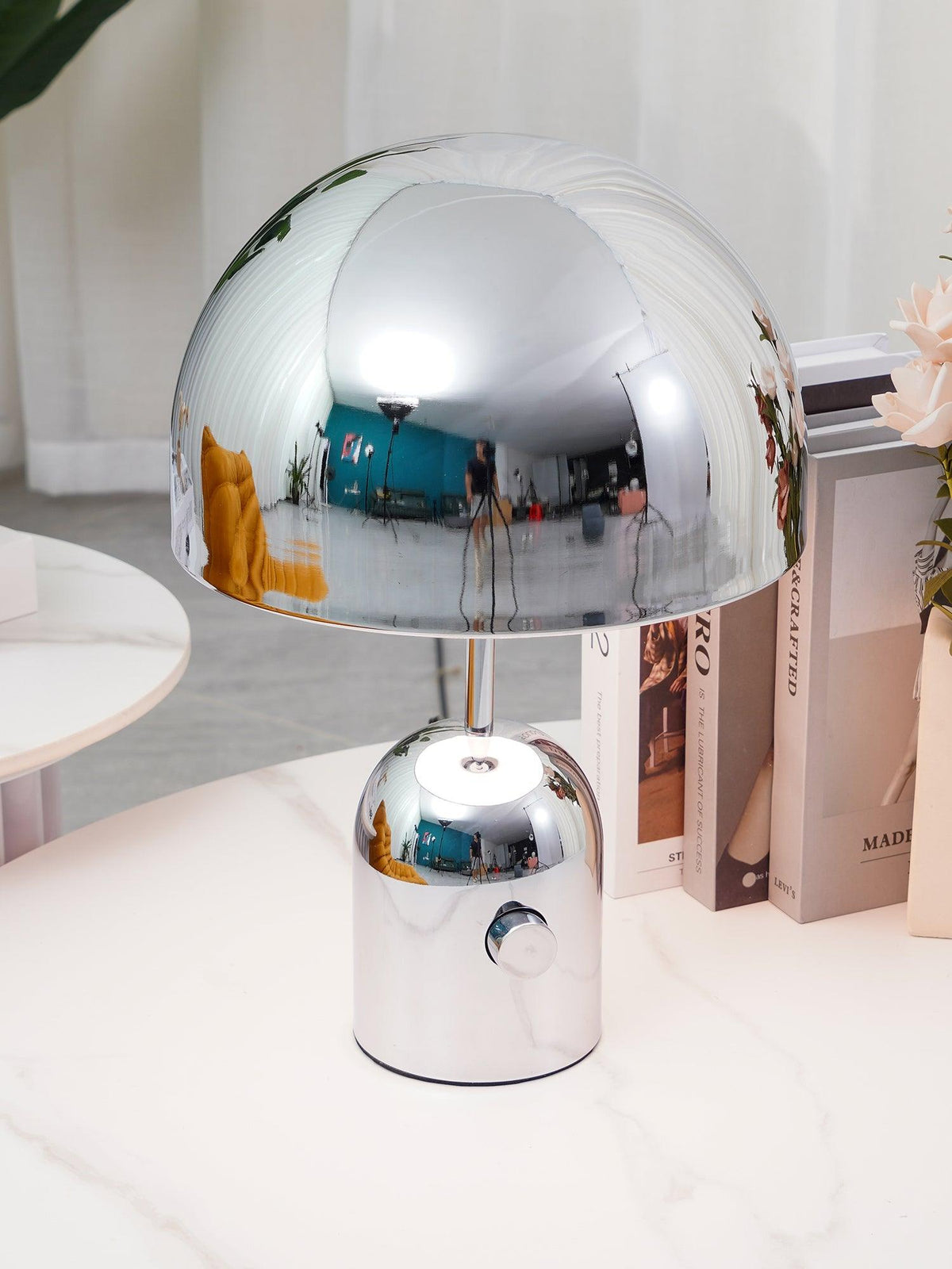Bell Table Lamp by Tavilume - acrylic medium table lamp, view 6