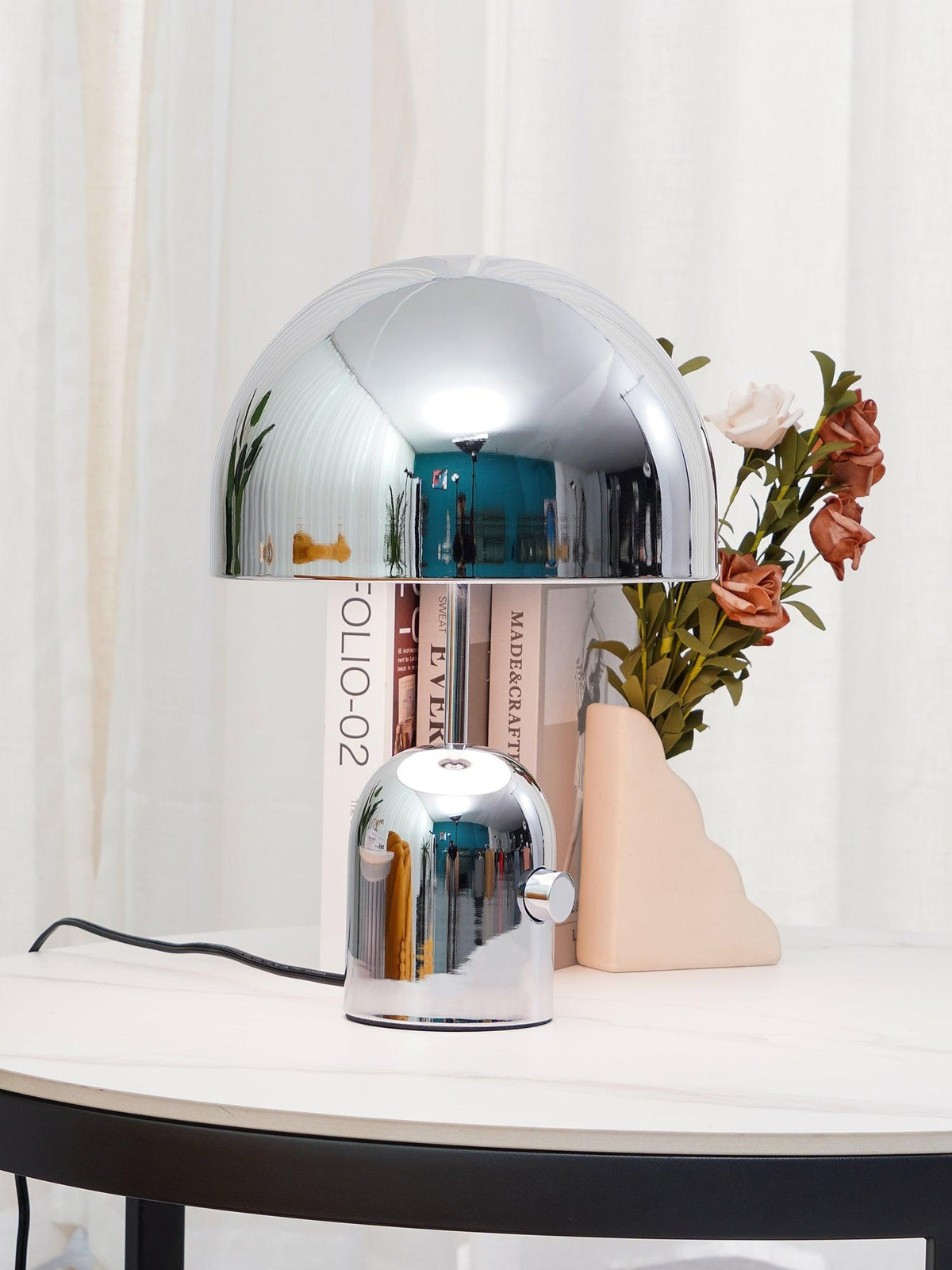 Bell Table Lamp by Tavilume - acrylic medium table lamp, view 5