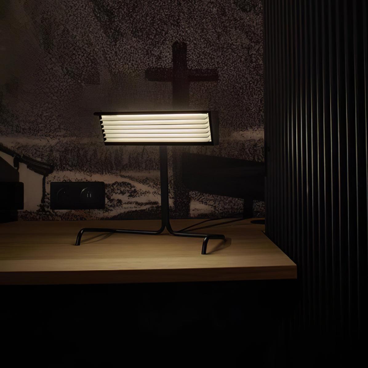 Xalor Table Lamp by Tavilume - iron small table lamp, view 3