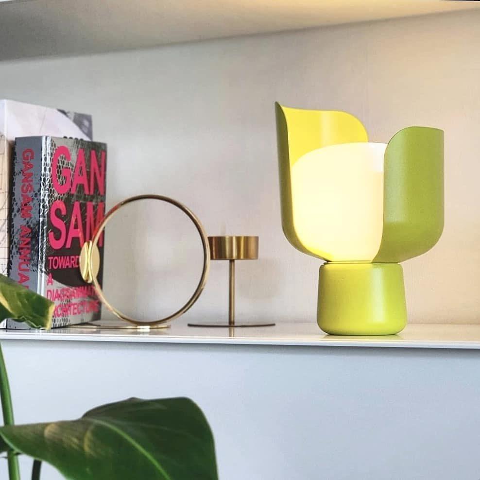 Petals Glass Table Lamp by Tavilume - glass small table lamp, view 2