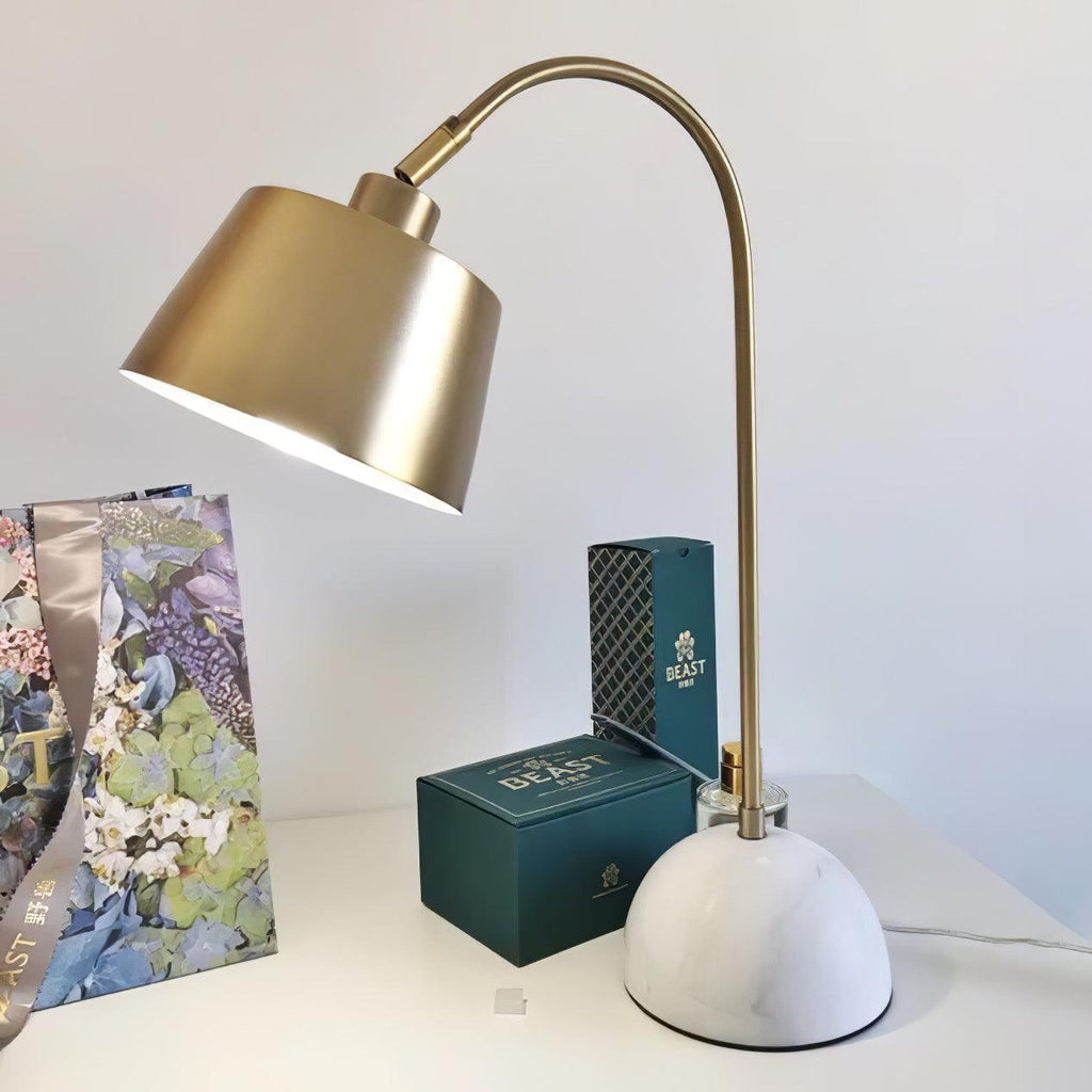 Brax Desk Light by Tavilume - marble medium table lamp, view 10