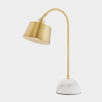 Brax Desk Light by Tavilume - marble medium table lamp, view 11
