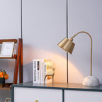 Brax Desk Light by Tavilume - marble medium table lamp, view 13