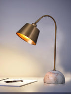 Brax Desk Light by Tavilume - marble medium table lamp, view 16