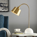 Brax Desk Light by Tavilume - marble medium table lamp, view 23